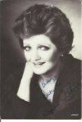 Julia McKenzie signed 6 x 4 inch b/w photo dedicated. Good Condition. All autographed items are