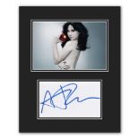 Blowout Sale! Caprica Alessandra Torresani hand signed professionally mounted display. This