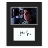 Blowout Sale! Star Wars Julian Glover hand signed professionally mounted display. This beautiful