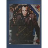 Jerry Doyle signed 10 x 8 inch colour photo mounted to approx 12 x 8 inch overall. Babylon 5. Good