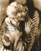 Esther Ralston signed 10x8 vintage black and white photo dedicated. Esther Ralston (born Esther