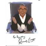 Ronnie Corbett signed 6x4 colour promo photo dedicated. Good Condition. All autographed items are