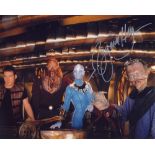 Blowout Sale! Farscape Virginia Hey hand signed 10x8 photo. This beautiful hand signed photo depicts