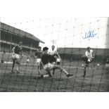 LES ALLEN 1961, football autographed 12 x 8 photo, a superb image depicting the Tottenham centre-