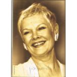Dame Judi Dench signed Theatre Royal Haymarket programme for the production The Breath of Life
