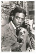 Howard Rollins signed 10x8 vintage black and white photo dedicated. Howard Ellsworth Rollins Jr. (