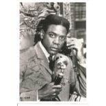 Howard Rollins signed 10x8 vintage black and white photo dedicated. Howard Ellsworth Rollins Jr. (