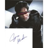 James Marsden signed white card with 10x8 colour photo. Good Condition. All autographed items are