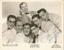 Bill Haley signed 10x8 black and white photo item comes from the presenter Monty Listers