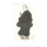 2X Men of the Arts Vanity Fair prints Maurice Maeterlinck The Belgian Poet and George Alexander