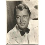 Alan Ladd signed 7x5 vintage black and white photo dedicated. Alan Walbridge Ladd (September 3, 1913