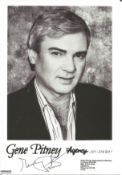 Gene Pitney signed 6 x 4 inch b/w photo. Good Condition. All autographed items are genuine hand