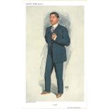 Lord Ninian Cardiff Vanity Fair print. Dated 13. 07. 1907. Good Condition. All autographed items are