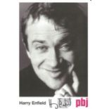 Harry Enfield signed 8x6 black and white promo photo. Good Condition. All autographed items are