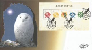Katie Leung signed Harry Potter FDC Triple postmark Alnwick Northumberland 17. 07. 07 complete