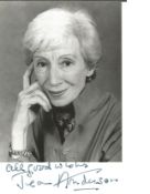Jean Alexander signed 6 x 4 inch b/w photo. Good Condition. All autographed items are genuine hand