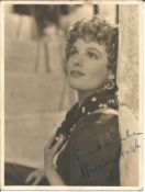 Anna Neagle signed 7x5 vintage black and white photo. Dame Florence Marjorie Wilcox, DBE (née