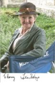 Julia McKenzie signed Miss Marple 6x4 colour photo dedicated. Julia Kathleen Nancy McKenzie, CBE (