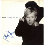 Howard Jones signed 33rpm record sleeve of Howard Jones to one. Record included. Good Condition. All