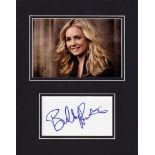 Blowout Sale! The Secret Circle Britt Robertson hand signed professionally mounted display. This