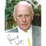 Richard Wilson signed white card with 10x8 colour photo. Good Condition. All autographed items are