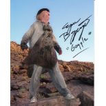 Blowout Sale! The Hills Have Eyes Ezra Buzzington hand signed 10x8 photo. This beautiful hand signed