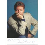 Rory Bremner signed 6x4 colour promo photo. Good Condition. All autographed items are genuine hand