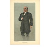 An American Protector, subject President Mckinley 2/2/1899 vanity fair print. These prints were