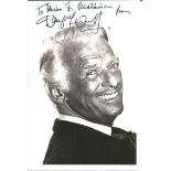 Douglas Fairbanks Jr signed 7x5 black and white vintage photo. Douglas Elton Fairbanks Jr. , KBE,