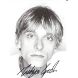 Mackenzie Crook signed 6x4 black and white photo. Good Condition. All autographed items are