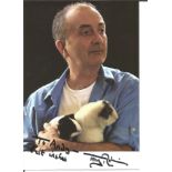 Tony Robinson signed 6x4 colour photo dedicated. Good Condition. All autographed items are genuine