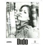 Dido signed 10 x 8 b/w photo. Good Condition. All autographed items are genuine hand signed and come