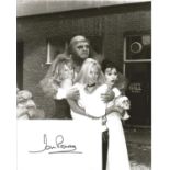 Dave Prowse signed white card with 10x8 black and white photo. Good Condition. All autographed items