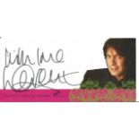Laurence Llewelyn Bowen signed 4x8 colour promo photo. Good Condition. All autographed items are