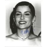 Nelly Furtado signed 10 x 8 b/w photo. Good Condition. All autographed items are genuine hand signed