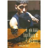 Amir Khan Signed Boxing Promo Photocard. Good Condition. All autographed items are genuine hand