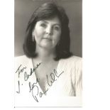 Pauline Collins signed 6 x 4 inch b/w photo dedicated. Good Condition. All autographed items are