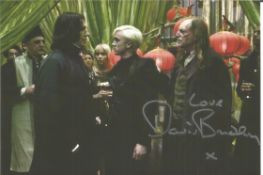 David Bradley signed 7x5 colour photo pictured in his role as Argus Filch from the Harry Potter