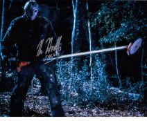 Blowout Sale! Kane Hodder Friday 13th hand signed 10x8 photo. This beautiful hand signed photo is