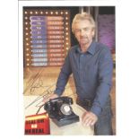 Noel Edmunds signed 6x4 Deal or No Deal colour promo photo. Good Condition. All autographed items