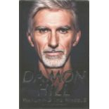 Damon Hill signed hardback book titled Watching the Wheels My Autobiography signature on the