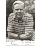 Ian Carmichael signed 6 x 4 inch b/w photo. Good Condition. All autographed items are genuine hand