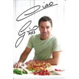 Gino D'Acampo signed 6x4 colour promo photo. Good Condition. All autographed items are genuine