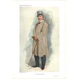 Marteni de Hoz An Argentine Sportsman Vanity Fair print. Dated 23. 11. 1910. Good Condition. All