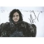 Game of Thrones Kit Harrington signed 12 x 8 inch colour photo. Good Condition. All autographed