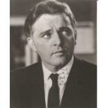Richard Burton signed 10 x 8 inch b/w photo to Fred. Good Condition. All autographed items are