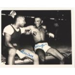 Jack And Bob Montgomery Signed Both Very Nice 8 X 10 Boxing Photo Of Beau. Good Condition. All