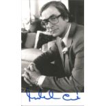 Michael Caine signed 6 x 4 inch b/w portrait photo. Good Condition. All autographed items are