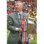 Football Alex Ferguson Man Utd signed 12 x 8 inch colour photo. Good Condition. All autographed