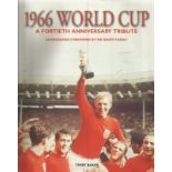 1966 World Cup Fortieth Anniversary tribute book signed by Sir Geoff Hurst. Good Condition. All